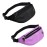 2 Packs Fanny Packs for Men and Women, Waterproof Sports Waist Pack Bag for Travel Hiking Running Hands-free