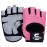 SAWANS Workout Gloves for Men and Women Weight Lifting Gloves Gym Fitness Exercise Cycling Pull ups Microfiber Lightweight Breathable Non-Slip Silicone Padded Palm Grip (Pink, Medium)