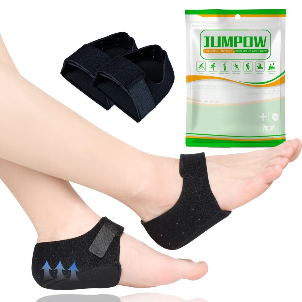 Heel Protectors, Heel Cups for Heel Pain, Heel Support, Thicken&Breathable, Idea for Plantar Fasciitis Relief, Bone Spur, Achilles Tendinitis, Gel Heel Pads, Silicone Heel Cushion for Men & Women