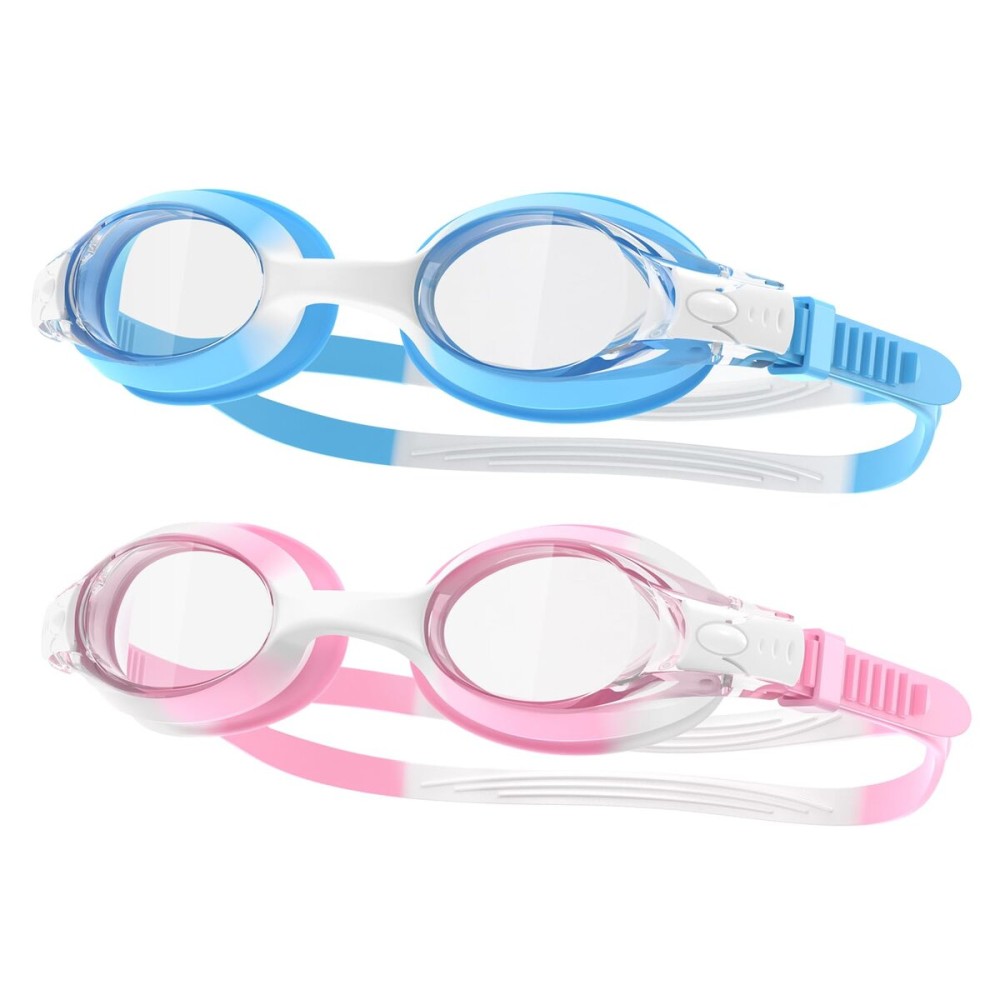 findway Kids Swim Goggles, Kids Swimming Goggles Anti-fog No Leaking Girls Boys for Age 3-12