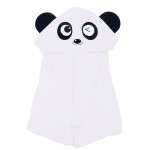 YOYOO Baby Bath Towel - Viscose Derived from Bamboo, Baby Hooded Towels - Newborn Essential Cute White Panda-Perfect Baby Registry Gifts for Boy Girl