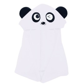 YOYOO Baby Bath Towel - Viscose Derived from Bamboo, Baby Hooded Towels - Newborn Essential Cute White Panda-Perfect Baby Registry Gifts for Boy Girl