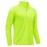 TACVASEN Men Long Sleeve Swim Shirts Sun Protection Quick Dry 1/4 Zip Pullover Running Workout Shirts Fluorescent Green XXL