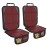 XHYANG Car Seat Protector,2 Pack Automotive Seat Protectors Baby Carseat Pad Waterproof Durable 600D Fabric for Child Baby Car Seat Mat Vehicle Pet Cover 2 Storage Pockets (Wine Red)
