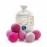 Friendsheep Wool Dryer Balls, Organic Reusable Fabric Softener Alternative for Laundry, Handmade, Fair Trade, Hypoallergenic, Eco-Friendly, Plastic-Free (6 Pack XL - Pink Valentine)