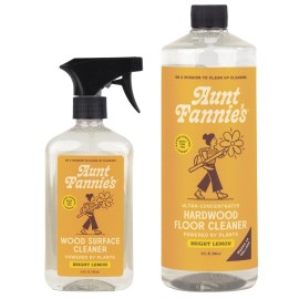 Aunt Fannie\'s Bundle: Hardwood Floor Cleaner and All-Purpose Wood Spray