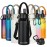 KXIAOCHEN Insulated Water Bottle, Stainless Steel Water Bottle, 2 Lids (Straw and Handle Lid),Wide Mouth Metal Water Bottles Keep Hot and Cold, Double Walled, Thermo Mug, Metal Canteen