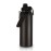 Volhoply 40 oz Insulated Water Bottles Paracord Handle, Stainless Steel Sports Bottle with Spout Lid, Double Walled Travel Water Cups with Wide Mouth, Reusable Water jug for Adults (Black, 1 Set)