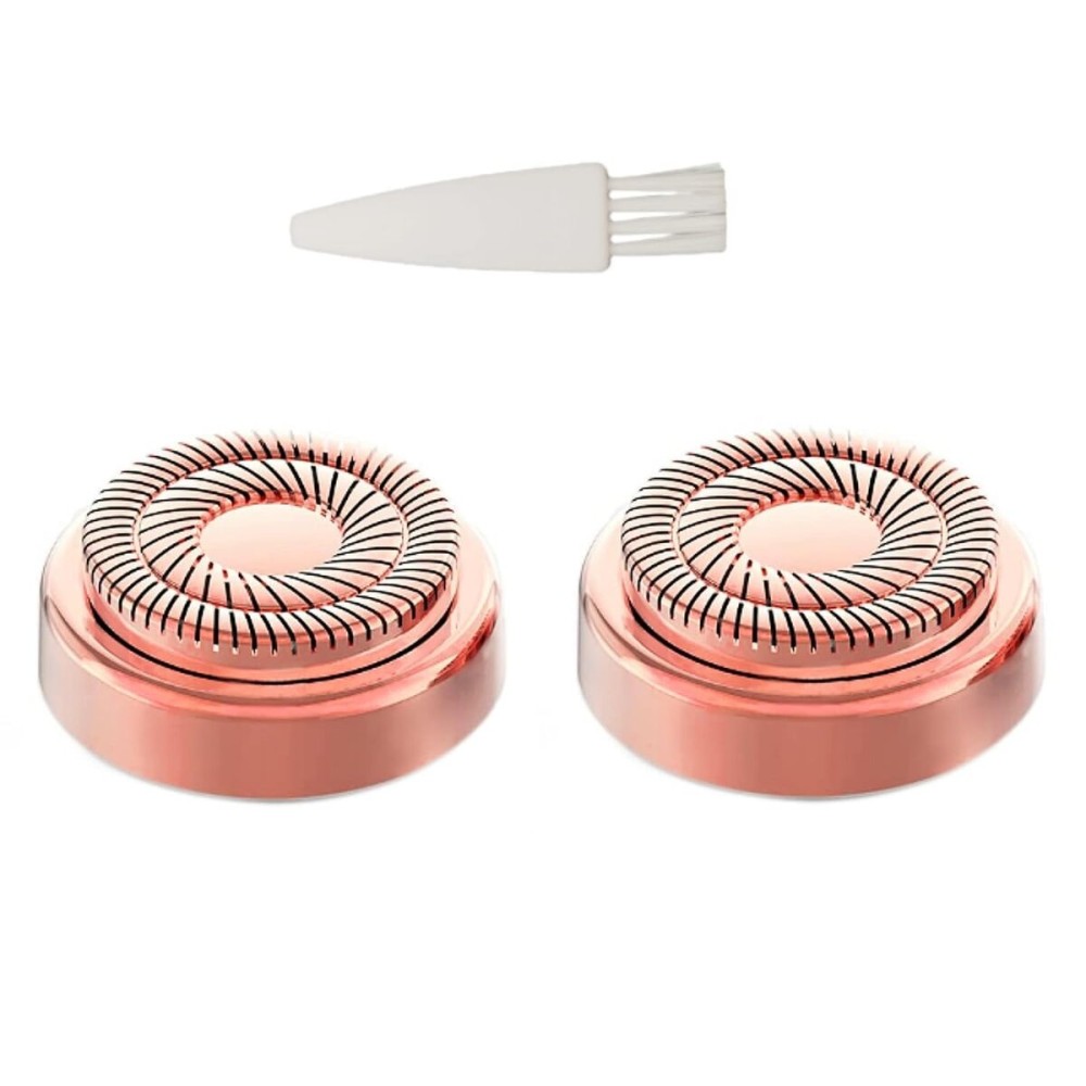 for Finishing Touch Replacement Heads Flawless Facial Hair Remover Gen 2,Double Halo Painless and Smooth (2PCS, GEN 2)