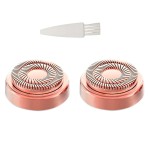 for Finishing Touch Replacement Heads Flawless Facial Hair Remover Gen 2,Double Halo Painless and Smooth (2PCS, GEN 2)