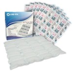 Shipping Cold Packs Dry Ice for Shipping Frozen Food, Freezer Ice Pack Sheets for Coolers 14\'\' X 13\'\', Flexible Freezer Cold Packs Keep Food Fresh Beverage Cold, 10 PCS Ice Blanket Sheets, 4 x 6 Cells