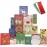 Smarimple Christmas Gift Bags 16 PCS Christmas Bags Bulk Assorted Sizes with Handles and 12 Sheet Tissue Papers 16 Holiday Designs 3 Jumbo 5 Large 6 Medium 2 Wine Bags for Xmas Holiday Present