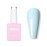 FZANEST Pastel Gel Nail Polish,15ml Blue Sky Gel Polish Soak Off Spring Summer Soft Candy Color Nail Art DIY D060