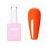 FZANEST Neon Orange Gel Nail Polish,15ml Bright Color Gel Polish Nail Art Lacquer Soak Off LED UV Manicure DIY At Home D74
