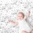 Baby Play Mat 50 X 50 Playpen Mat Fit for TODALE and Dripex Baby Playpen, One-Piece Crawling Mat Non Slip Padded Baby Playmat for Floor 50x50 Inches White Star