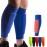 HiRui Soccer Shin Guards Shin Pads for Kids Youth Adult, Calf Compression Sleeve with Honeycomb Pads, Support for Shin Splint Baseball Boxing Kickboxing MTB, Lightweight(1PAIR) (Blue, Small)
