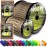TECEUM Paracord Type III 550 Camo - 100 ft - 4mm - Tactical Rope MIL-SPEC - Outdoor para Cord -Camping Hiking Fishing Gear and Equipment - EDC Parachute Cord - Strong Survival Rope
