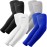 YQXCC 4 Pairs Arm Sleeves, Cooling UV Sun Protection Sports Compression Sleeves for Men Women, Golf Basketball Arm Sleeves