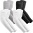 YQXCC 4 Pairs Arm Sleeves for Men Women | UPF 50 Cooling UV Sun Protection | Sports Compression Sleeves