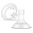 Maymom MyFit Comfy Series 21 mm Two-Piece Design Breastshield Compatible with Medela Breast Pump Parts; Replace Medela Shields; Fit MaxFlow Flex Connector; 2pc