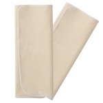 Hemp Prefold Inserts with Snap - 2 Layers - Reusable and Absorbent - 13 x 15 Perfect for Any Diaper- 2 Pack - Nora\'s Nursery