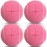 HPWFHPLF Precut Tennis Balls for Walkers, 4 PCS Heavy Duty Long Lasting Glide Balls - Precut for Easy Installation, Universal Felt Pads for Walker Legs & Furniture, Floor Protectors (Pink)