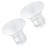 2PCS Flange Insert 21mm Compatible with Medela/Spectra/Willow/TSRETE/Momcozy S9/S12/S9Pro/S12Pro Breastpump 24mm Shields, Reduce 24mm Nipple Tunnel Down to Correct Size, Pump Parts Replace