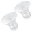 2PCS Flange Insert 19mm Compatible with Medela/Spectra/Willow/TSRETE/Momcozy S9/S12/S9Pro/S12Pro Breastpump 24mm Shields, Reduce 24mm Nipple Tunnel Down to Correct Size, Pump Parts Replace