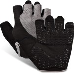 Sunnex Gym Gloves - Fingerless, Breathable Workout Gloves for Weightlifting, Cycling & More