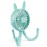 Keweis Stroller Fan Mini Handheld Octopus Fan Baby Fan with Flexible Tripod Wrapped on Stroller, Car Seat, Student Bed, Bike USB Rechargeable Fan, Desk Fan for Office and Baby Room or Outdoor