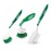 Libman Green & White Cleaning Brush Kit, 3-Piece Set, All-Purpose Brushes for Kitchen, Basins, Sinks, Dishwashers