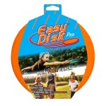 Funsparks Easy Disk Pro Orange Large - Soft Catch Flying Disc - Indoors or Outdoors Games for Kids, Toddlers or Beginner Ultimate Flying Disc - Improves Hand Eye Coordination and Focus