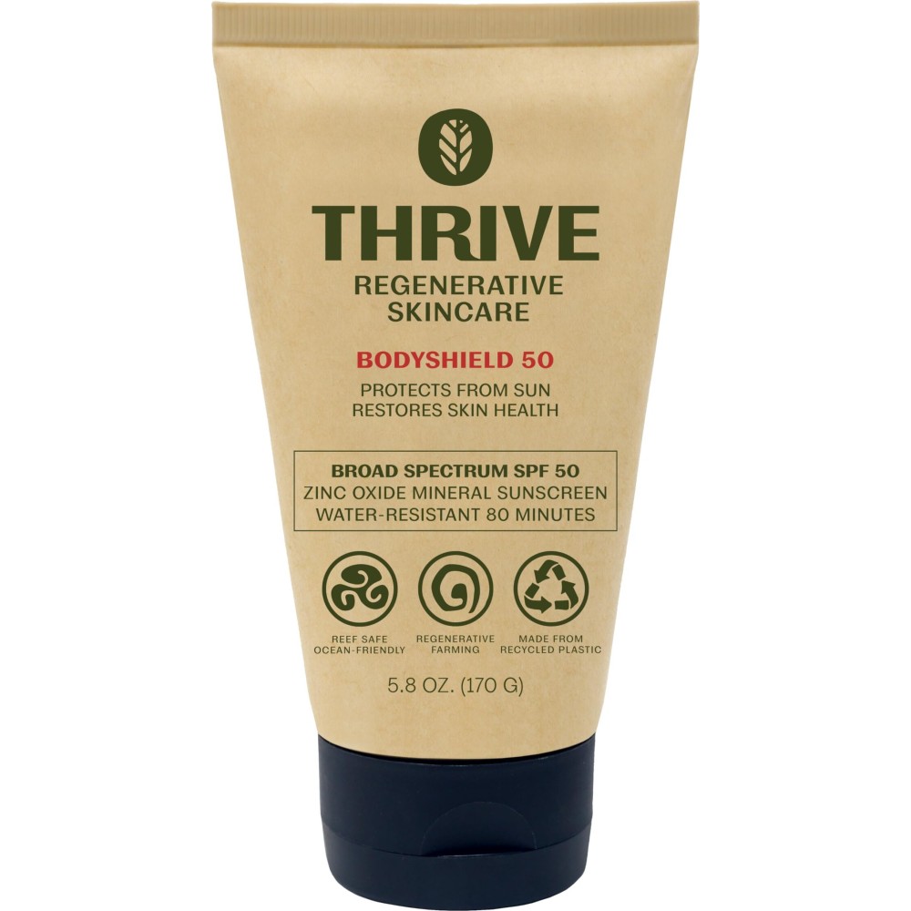 Thrive Natural Care Reef Safe Sunscreen SPF50 - Hawaii 104 Reef Act Compliant - Mineral Sunscreen Non-Nano Zinc Oxide - Vegan, (5.8 Oz (Pack of 1))