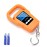 SKEAP Digital Fish Scale Hanging Scale Fishing Scale,110lb/50kg Luggage Scale,Upgrade Large Handle & Backlit LCD Display, Electronic Balance Digital Fishing Postal Scale,Orange,Fishing Gifts for Men