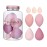 7 Pcs Multi-color Makeup Sponge Set, Foundation Blending Beauty Blender, Flawless for Liquid Creams and Powders