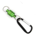 CRAZY SHARK Magnetic Net Release Aluminum Shell for Fly Fishing (deep Green)