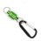 CRAZY SHARK Magnetic Net Release Aluminum Shell for Fly Fishing (deep Green)