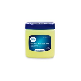 MED PRIDE 100% Pure White Petroleum Jelly - 8 oz Skin Protectant & Moisturizing Ointment for Dry Skin, Rashes, Burns, Wounds, Chapped Lips & Diaper Rash - Fragrance Free, Hypoallergenic Family Jar