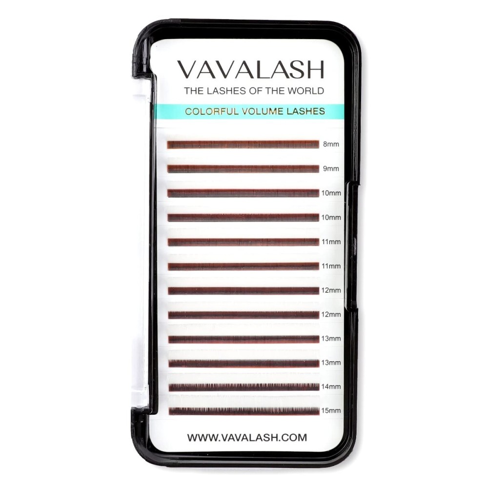 Colored Lash Extensions 0.07mm DD Curl White Individual Volume Lashes Extensions 8-15 Mix Length Color Eyelash Extensions for Salon (White 0.07-DD, 8-15mm)