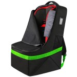 YOREPEK Car Seat Travel Bag, Padded Car Seats Backpack for Air Travel, Heavy Duty Carseat Travel Bag for Airplane, Airport Gate Check Bag (Green)