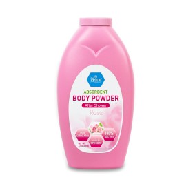 MED PRIDE Talc Free Cornstarch Body Powder with Rose Scent, Moisture Absorbing Skin Care for Daily Freshness, Cruelty Free Formula, 13 Ounce Bottle