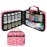 StarPlus2 Large Padded Pill Bottle Organizer, Medicine Bag, Case, Carrier for Medications, Vitamins, and Medical Supplies - Travel Medicine Organizer and Home Storage Med Bag - Hearts (Without Lock)