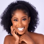 CECINILL Afro Puff kinky curly Drawstring Ponytail Extension for Black Women Synthetic Short Afro Kinkys Curly Afro Bun Extension Hairpieces Updo Hair Extensions with Two Clips(1B)