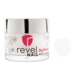 Revel Nail Dip Powder - Dip Build Powder, Nail Strengthener, Long-Lasting Dip Nails, Clear Dip Powder for French Nails, DIY Nails, Professional Nail Dipping Powder, Vivien(Clear), 1 oz
