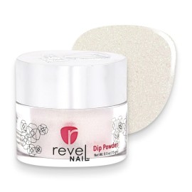 Revel Nail Dip Powder - Sparkly Powder for Nails, Sheer Dip for DIY Nails, Professional Nail Dipping Powder, Nail Art Supplies - Margo, 1 Oz