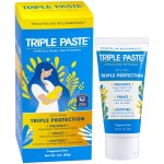 Triple Paste Diaper Rash Cream for Baby - 3 oz Tube - Zinc Oxide Ointment Treats, Soothes & Prevents Diaper Rash, Pediatrician-Recommended Hypoallergenic Formula, Baby Essentials for Daily & Overnight