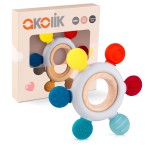 akolik Baby Teething Toys, Teething Relief Toy, BPA Free Baby Chew Toys Infant Toys Newborn Accessories, Teethers for Babies 0-3-6-9-12 Months Old Boys Girls