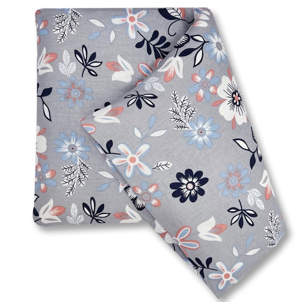 UNCN Wide Microwave Heating pad with Washable Cover 9.5x16in Microwavable Hot Pad for Neck Shoulder, Cramps, Back Pain Relief, Cordless Warm Compress Weighted Moist Heat Pack for Aches, Unscented