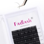 Lash Extension 0.15 Classic Eyelash Extensions J/B/C/CC/D/DD/LC/LD Curl Lash Extensions Individual Lash Extensions Mixed Length 11-19mm Professional Salon Use (0.15-C, 11-19mm)