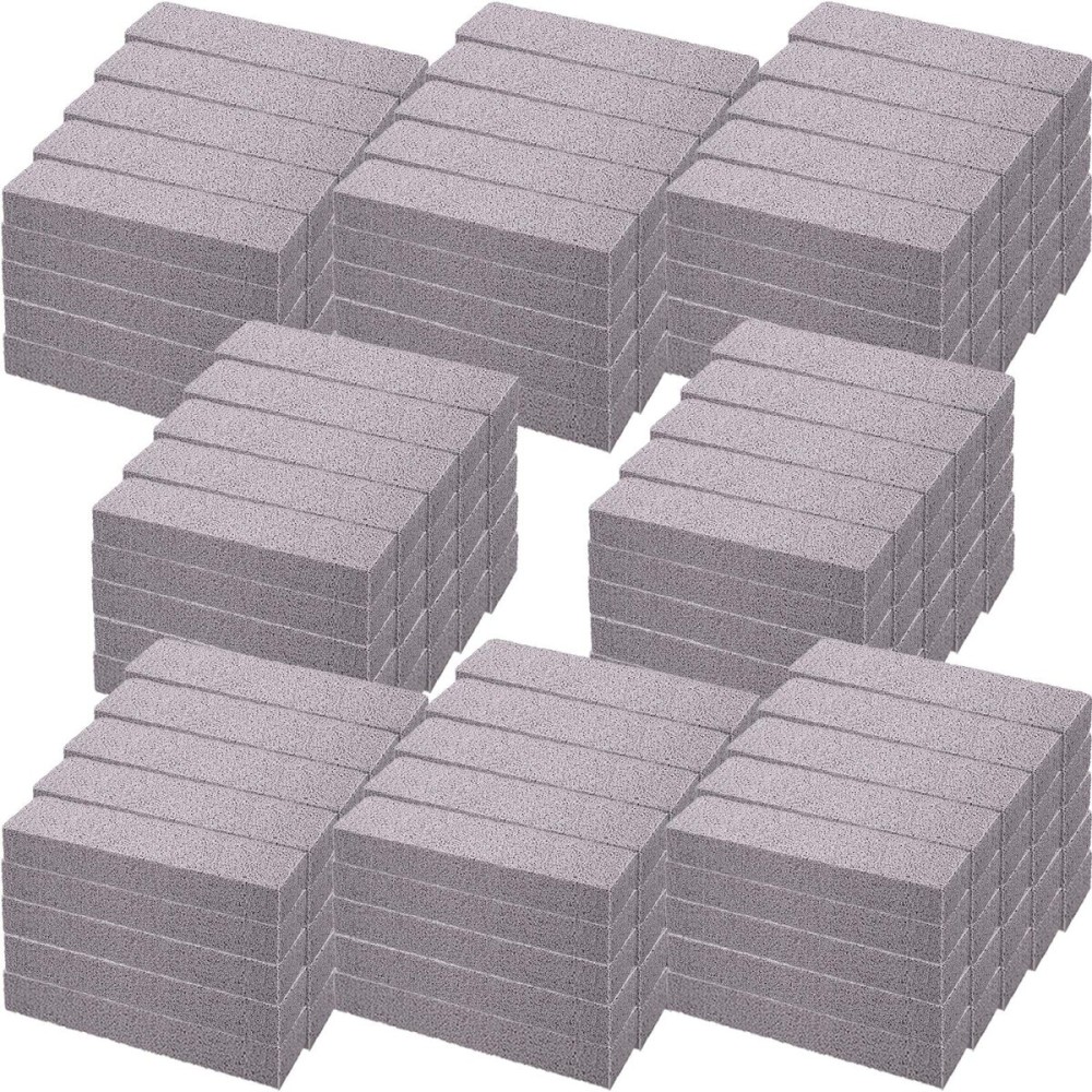 Chinco 200 Packs Pumice Stick for Cheaning, Pumice Scouring Stone Pad Removing Stain Grime Without Leaving Scratches for Kitchen Oven Stove Home Bathroom Toilet Pool House Cleaning Supplies